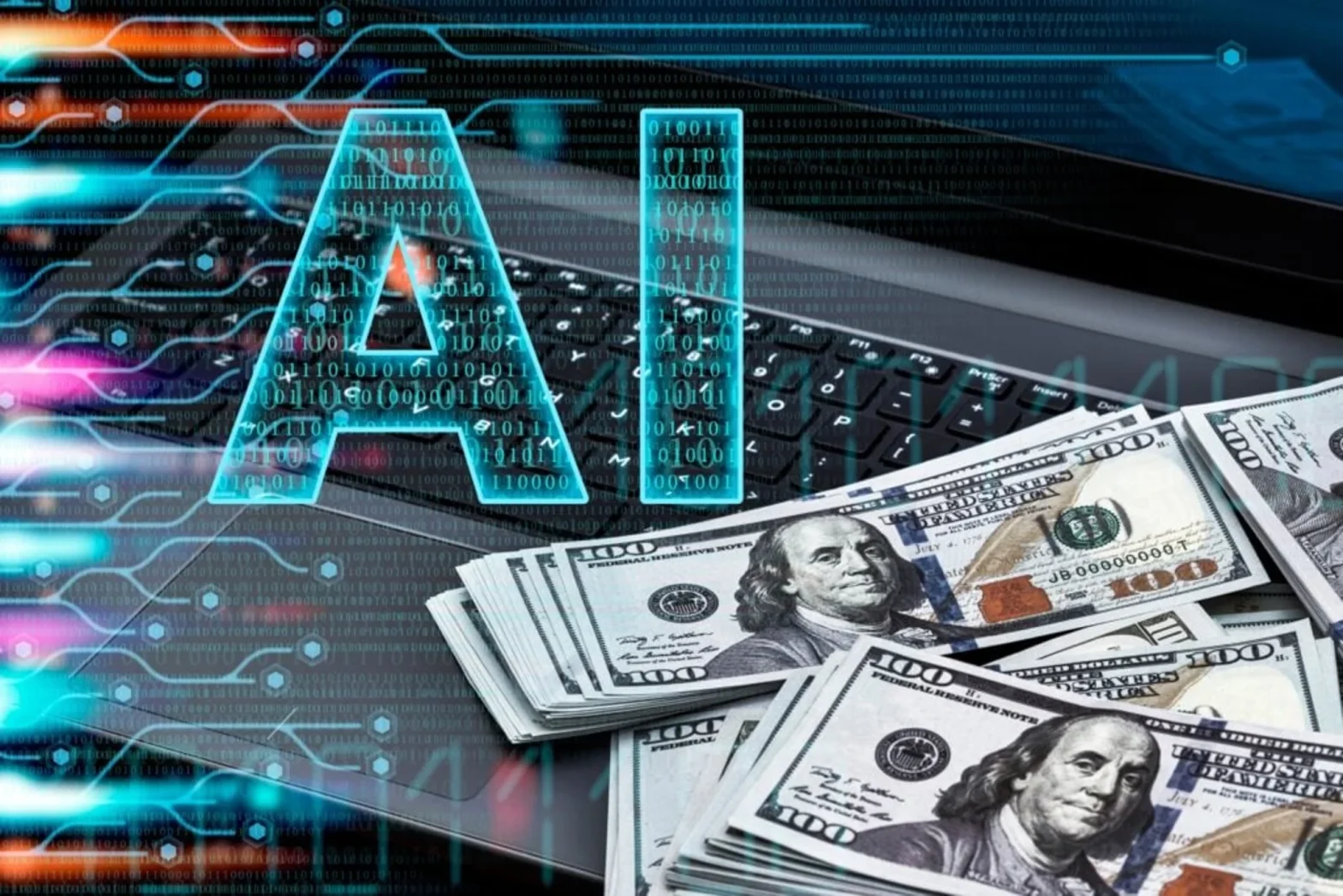 Ai and finance concept artificial intel